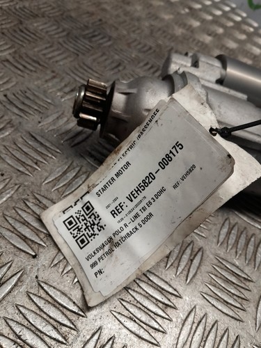 MK6 FL VOLKSWAGEN POLO R-LINE TSI STARTER MOTOR 1.0 PETROL 2021-2024 - Picture 12 of 12