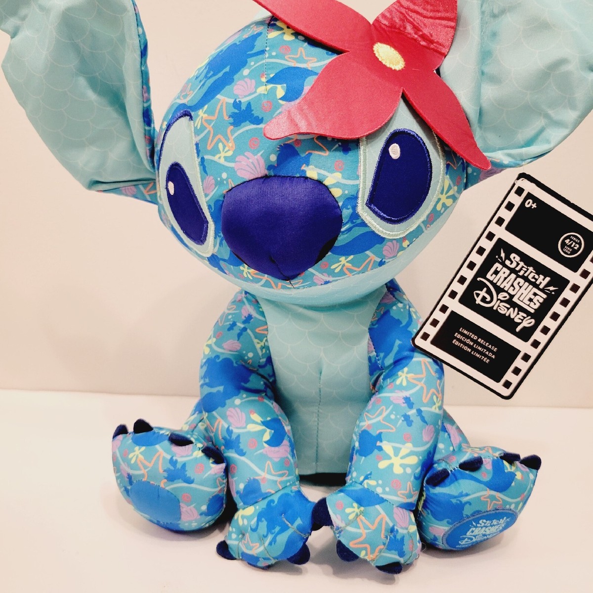 Stitch Crashes Disney 4月スティッチ アリエル ピンバッジ Stitch Crashes Disney 4月スティッチ アリエル ピンバッジ