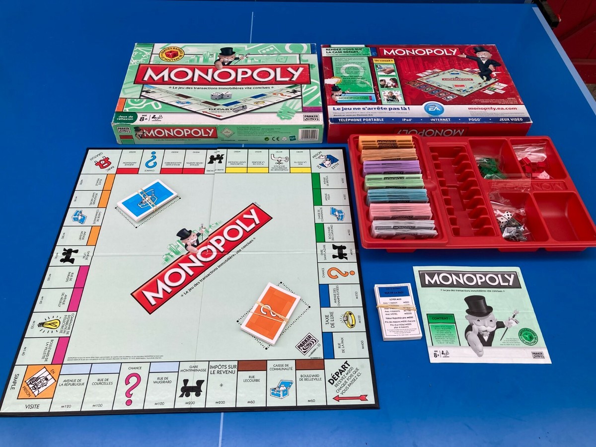 Juego De Mesa Monopoly Edición Estándar Francesa HASBRO Envío
