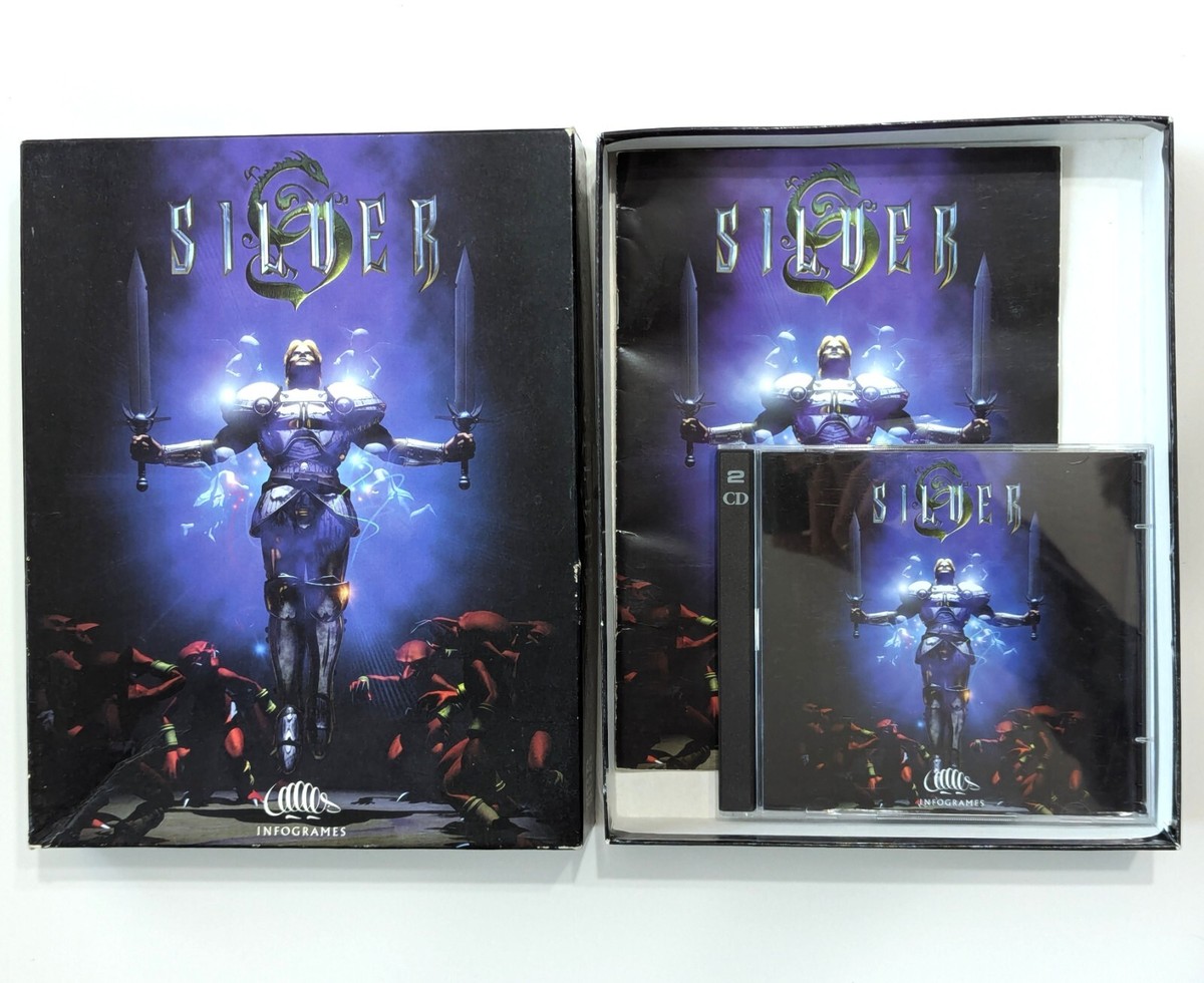 Silver (jeu de role) INFOGRAMES PC Big box carton FR | UK