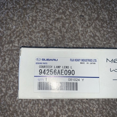 Subaru Legacy 1999-2011 Courtesy Light Lens Left 94256AE090 - Picture 4 of 4