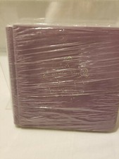 Creative Memories 7x7 Lavender Stardust Purple Silver Star Album with pages NIP