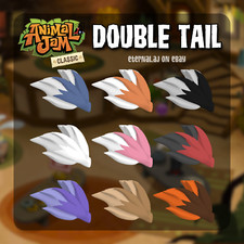 Animal Jam Classic AJC  Double Tail READ DESCRIPTION 