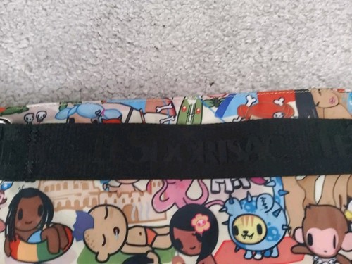 Tokidoki X LeSportsac Waist Fanny Pack/Bum Bag w, Rare Tokidoki Bear Keychain - Picture 7 of 9