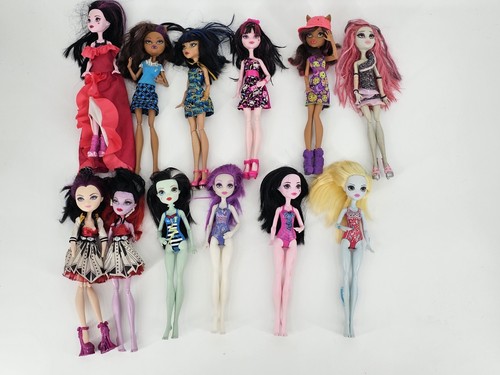 Monster High Puppe Lot Clawdeen Draculaura Rochelle Goyle Nile groß