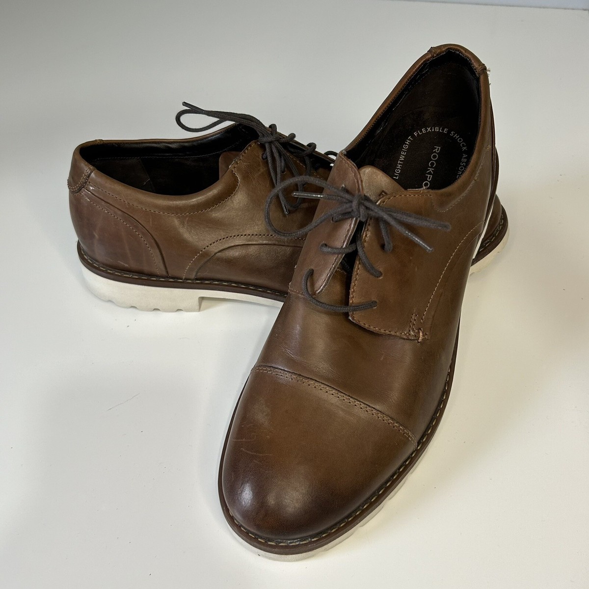 Rockport Shoes Rockport Modern Break Cap Toe Rockport Black Steel