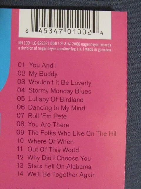 SARAH PARTRIDGE YOU ARE THERE SONGS FOR MY FATHER 2006 14 TRK CD JAZZ NM OOP - Изображение 4 из 4