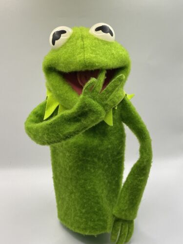 カーミットフロッグ Vintage 1976 Fisher Price #850 KERMIT THE FROG PLUSH Jim Henson