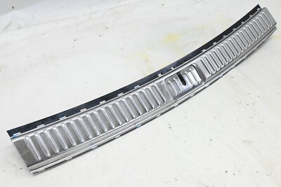   11-17 Porsche Cayenne Rear Trunk Lid Loading Sill Plate Cover Trim Step Oem