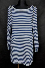 Marc By Marc Jacobs Striped Dress Pocket Women's size S
