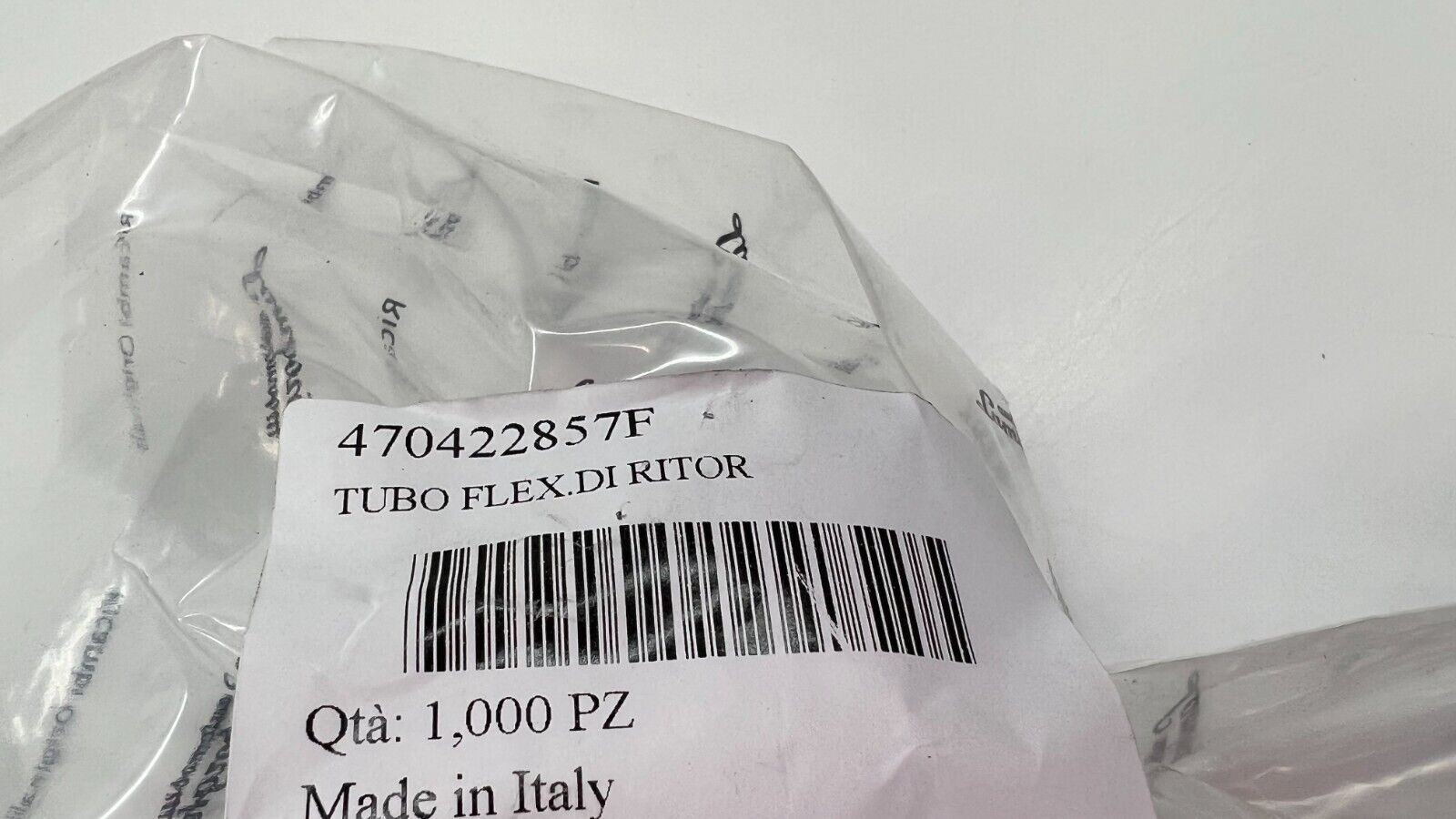 LAMBORGHINI AVENTADOR OIL COOLER POWER STEERING RETURN FEED HOSE OEM 470422857F