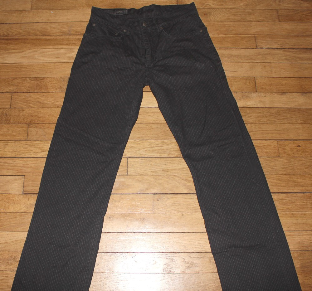 Pantalon Femme MARLBORO CLASSICS - Taille 38 (W28) - Blanc - Coupe Bootcut - Occasion Très Bon état