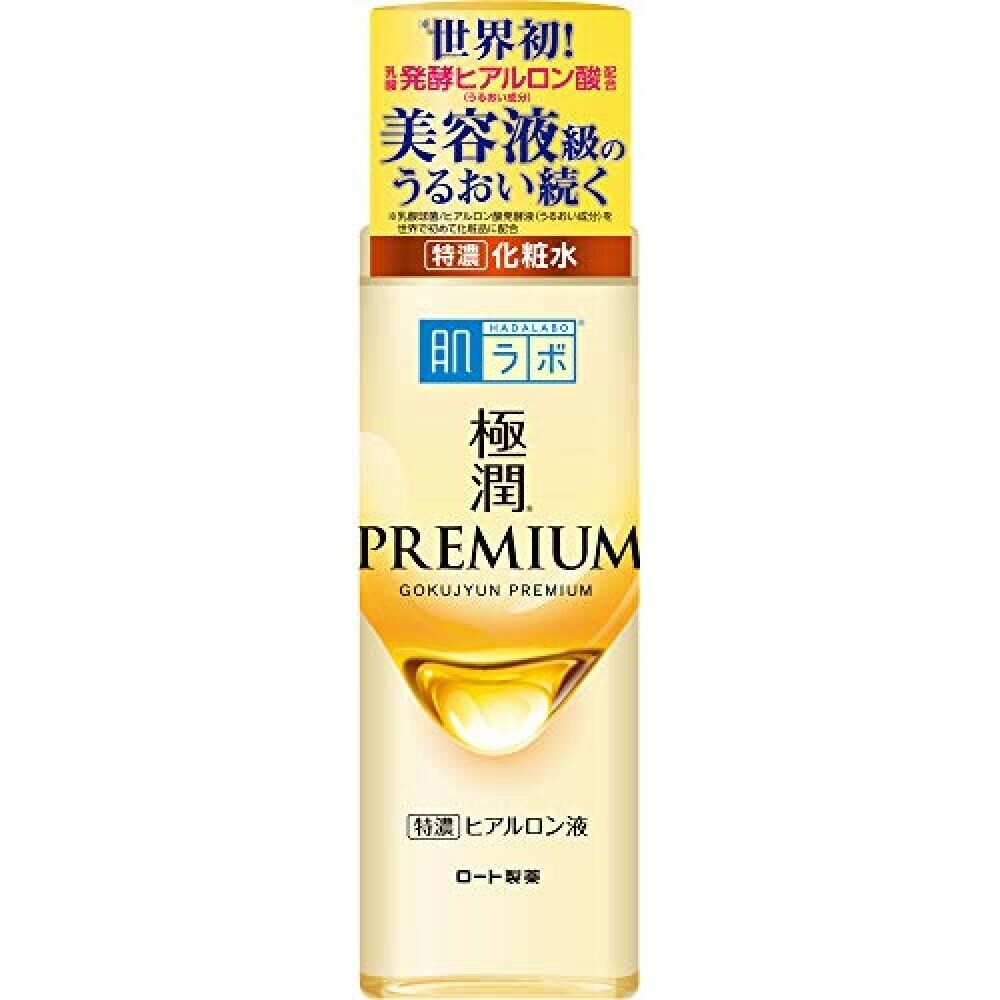 Rohto Hadalabo Gokujyun Premium hydrating lotion 170ml hyaluronic acid