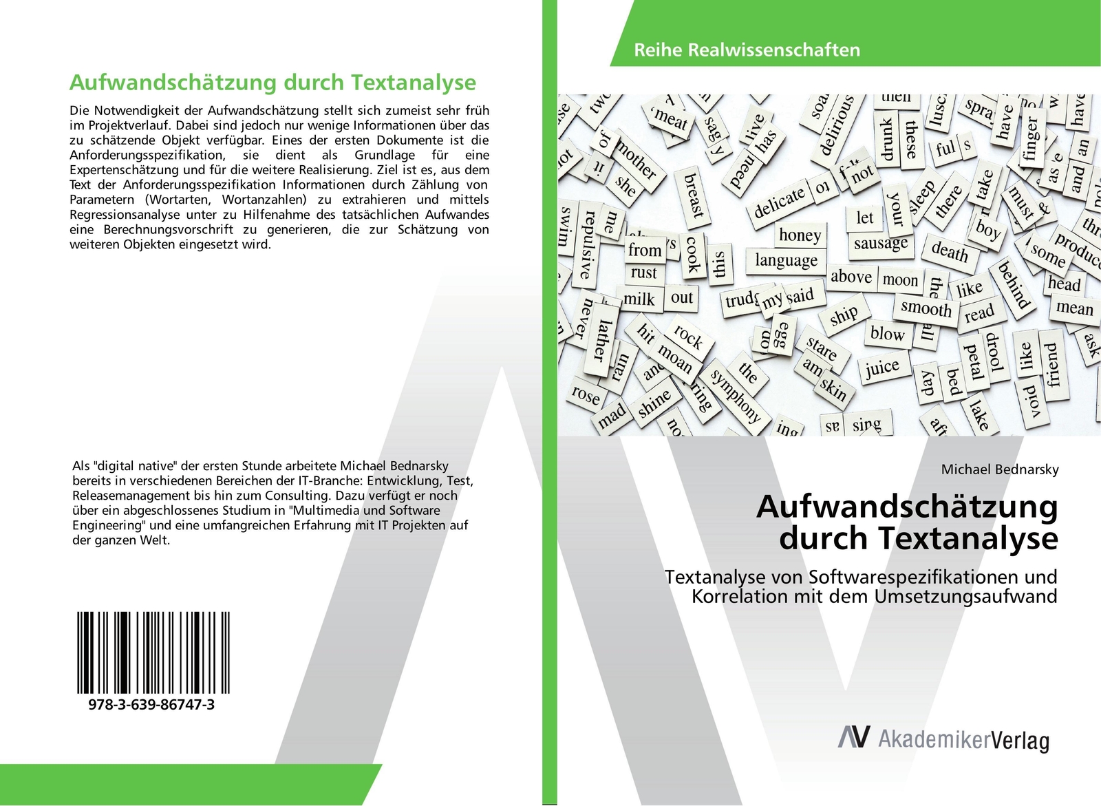 Michael Bednarsky | Aufwandschätzung Durch Textanalyse | Taschenbuch |