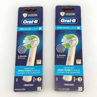 #ad #ad Oral B NEW Precision Clean replacement toothbrush heads 3 Brush Heads 2 Packs $22.00