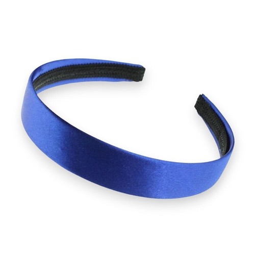 Diadema de pelo cubierta de satén de 2,5 cm de color Alicia tonos escolares - Imagen 8 de 9