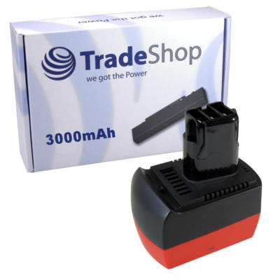 Akku 12V 3000mAh für Metabo BS 12 Plus BSZ12 BSZ12 Impuls BSZ12m Impuls