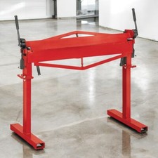 36" Sheet Metal Bender Manual Bending Brake Tool 12-22 Gauge with Steel Stand