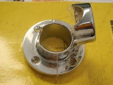 ANCHOR ROPE DECK PIPE CHROME SEACHOICE 33021 BOAT ROUND HOLE HARDWARE ANCHORING