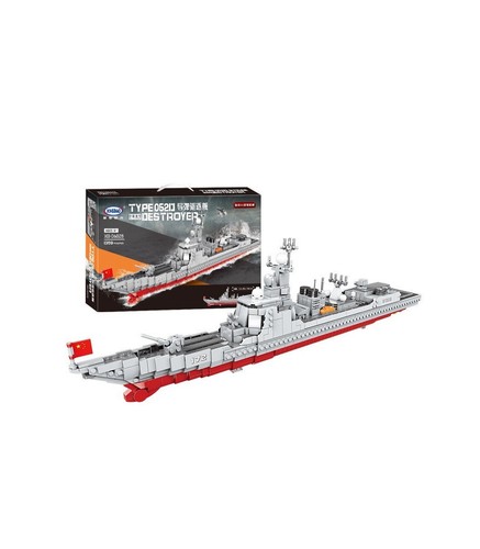 Juego de bloques de construcción Xingbao Missile Destroyer 052 nuevo 1359 piezas (06028) - Imagen 9 de 9