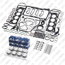 Engine Pistons Gaskets Bearings Kit compatible with BMW M5 M6 F10 F12