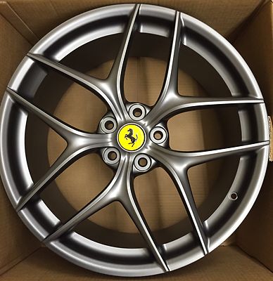 Original FERRARI F12 Felgen  FORGED WHEELS Kit 20´ Rims Cerchi 9,5 + 11,5 NEW