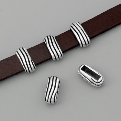 sliders for flat leather bracelets