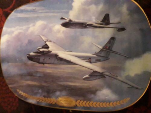 Three Vintage Collectible The Skys The Limit Davenport Porcelain Plate Unbox - Picture 2 of 3