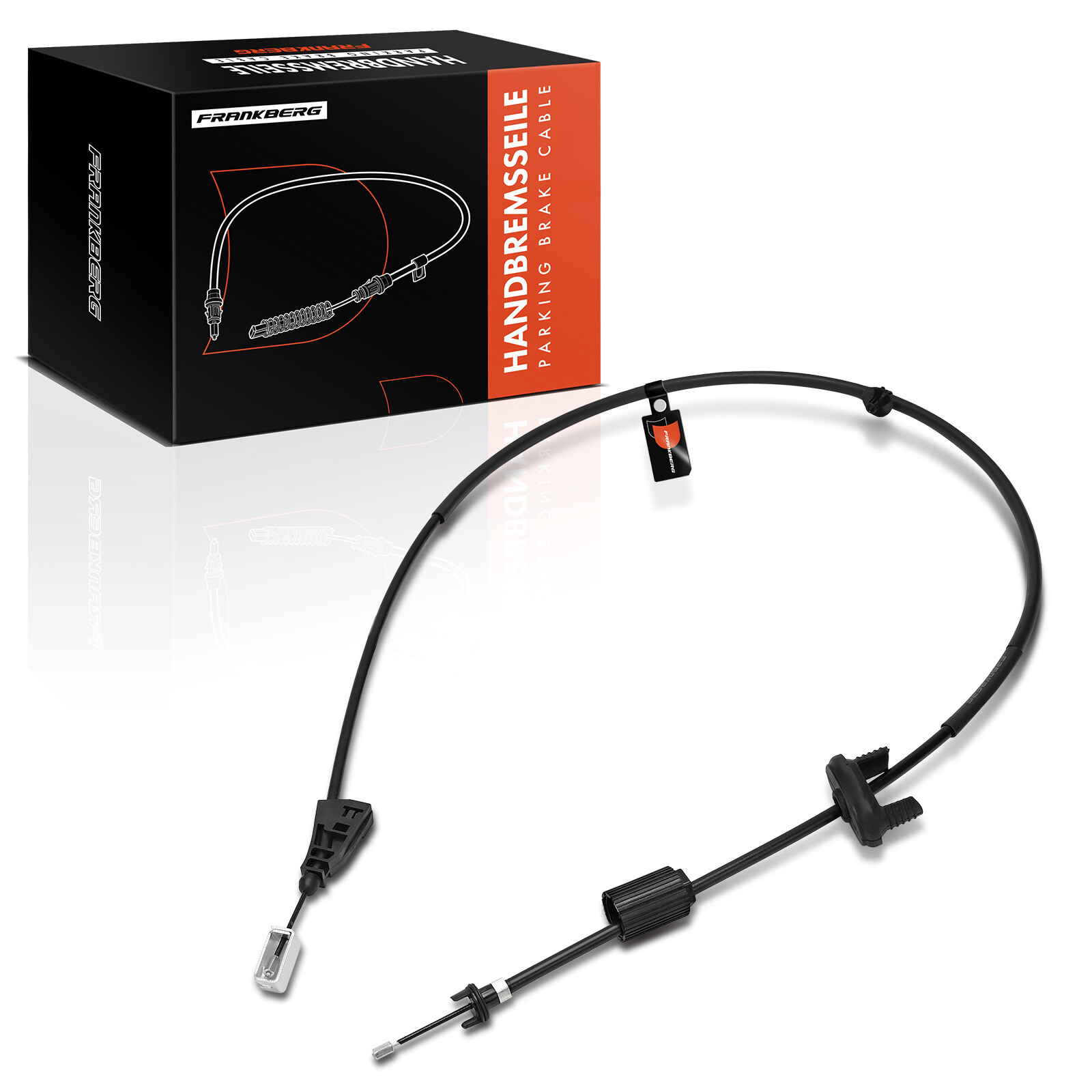 FRANKBERG Parking Brake Cable for Citroen C4 Picasso I UD 2006-2013 Front K19961