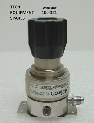 APTech AP1410TSM 2PWA IV4 MV4 AL Regulator; Inlet 2300 PSI, Outlet 100 PSI *used