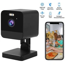 JideTech Security Camera Indoor Home Wireless Wifi Night Camera 2MP H-Definition