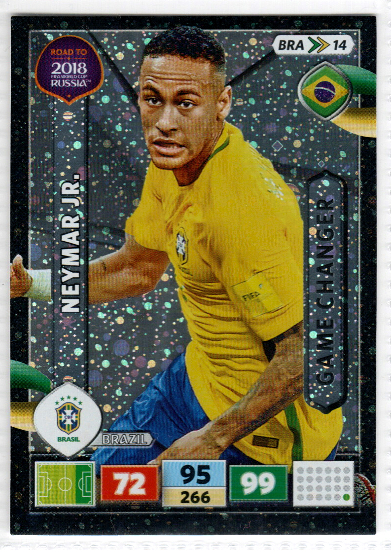 2018 ロシアW杯カード ネイマール Jr. ブラジル代表 BRAZIL FOOTBALL TEAM CARDS 18/18 FULL SET - PANINI FIFA