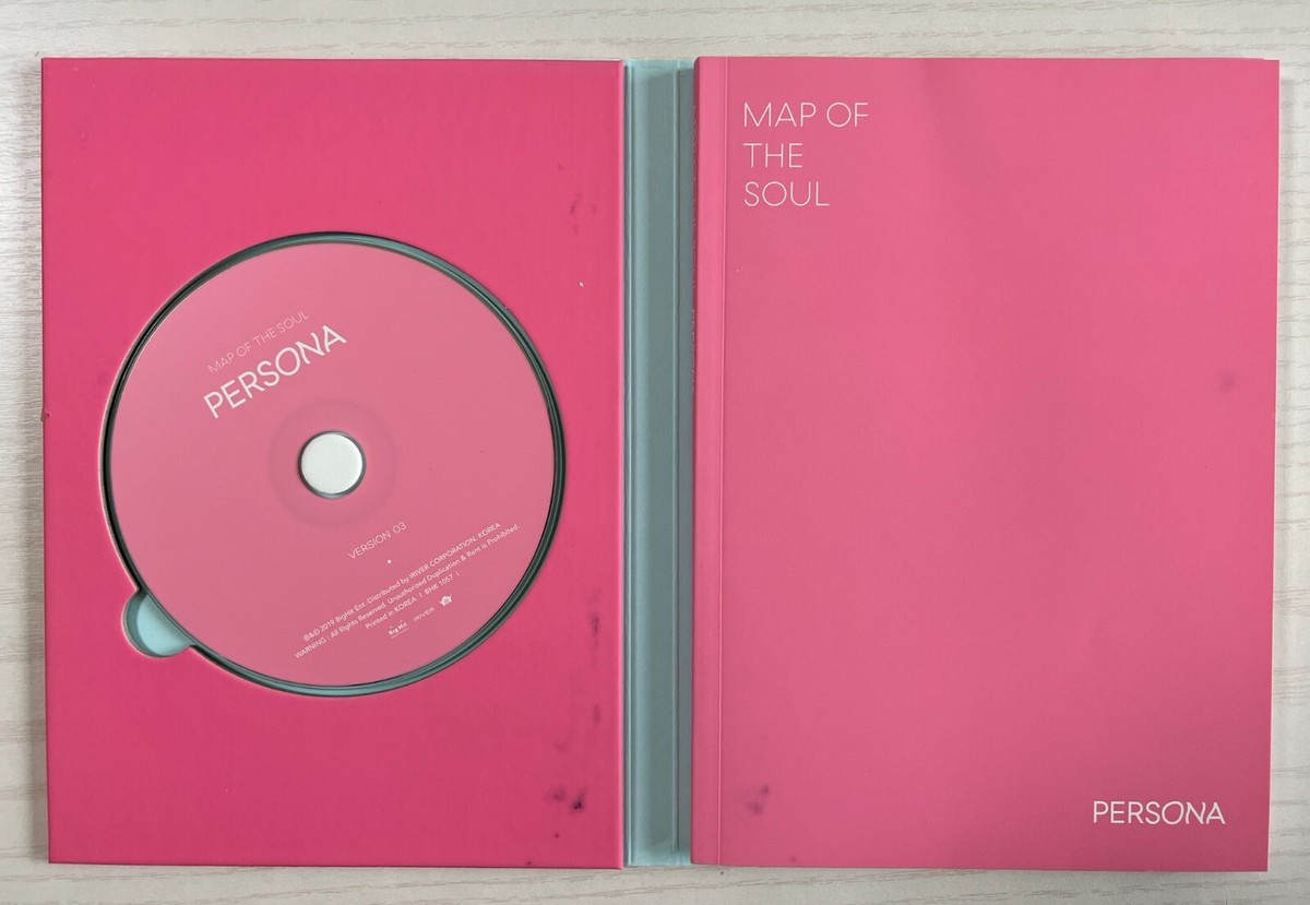 【BTS直筆サイン】MAP OF THE SOUL: PERSONA BTS autographed 