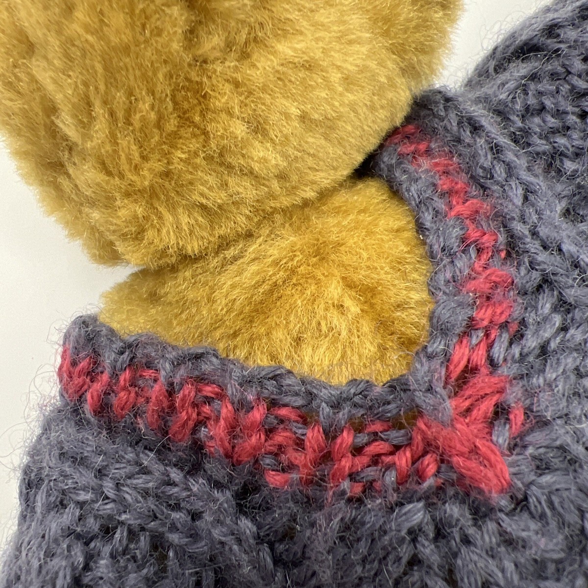 Ganz Cottage Collectibles Oliver Teddy Bear Jointed Plush Knit