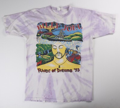 BILLY JOEL  OF DREAMS 94-95 Tシャツ XL BILLY JOEL RIVER OF DREAMS 94-95 Tシャツ XL Vintage Billy
