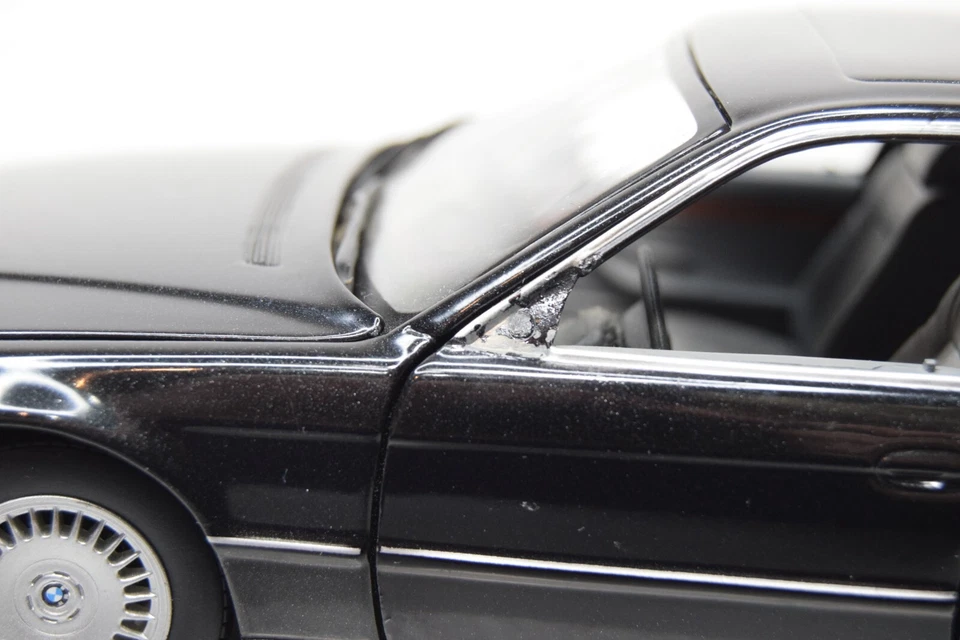 A100 1:24 MINICHAMPS BMW 740i 740 i NOIR NMIB - Photo 4/4