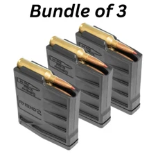 (Lot of 3) Amend2 6.5 PRC AICS Magazine – 3-Round Mod-3 Short Action Black USA