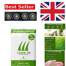 Sprogs & Dogs 500g Hardwearing Grass Seeds - Ideal for Kids & Pets Outdoors 35.98 per kilo