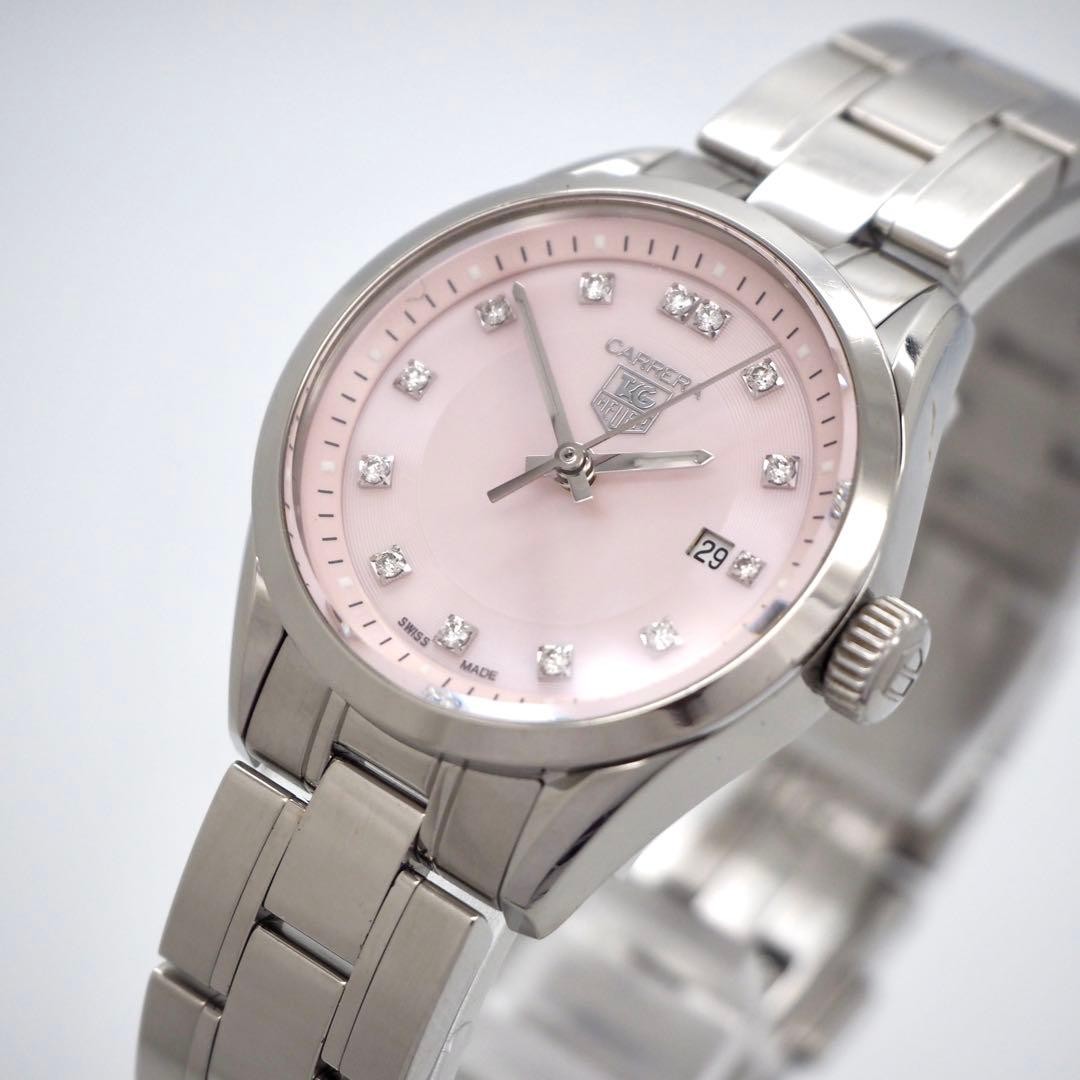 TAG HEUER Carrera Pink Shell Diamond