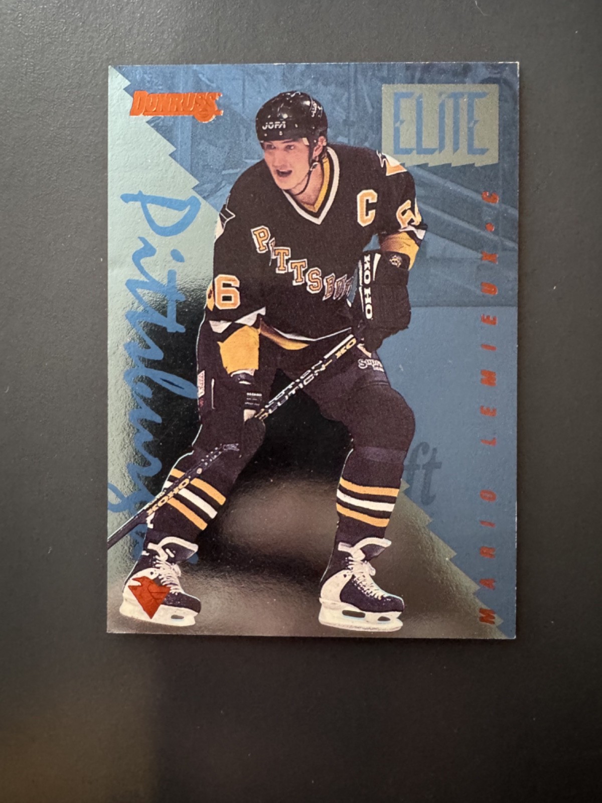 1995-96 Donruss Elite Seiers Mario Lemieux #9 /10000