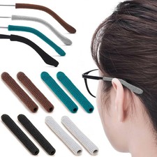 4 Pairs Upgrade Soft Glasses Ear Cushion, Anti Slip Knitting Cotton Eye Glass...