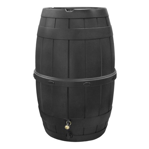 Garden Central Knock Down Rain Barrel Rust Proof Brass Spigot, 39Gal(For Parts)