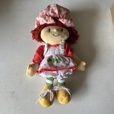 Vintage Plush Doll Strawberry Shortcake 2002 ...