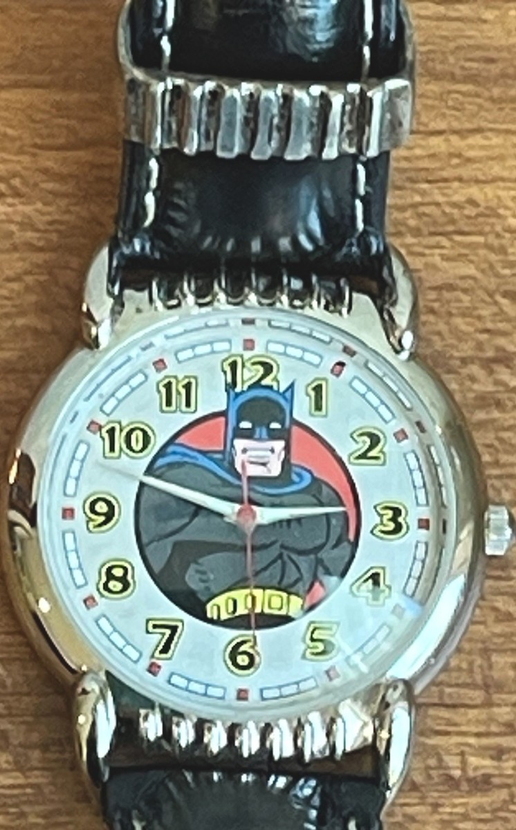 Batman Collectors Watch 1994 DC Comics Original Fossil Limited