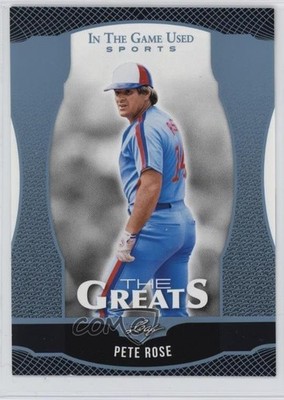 2024 Leaf ITG Used Sports Retail Mega Box The Greats Platinum Pete Rose 1q3d