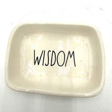 Rae Dunn Wisdom Ceramic Tray New