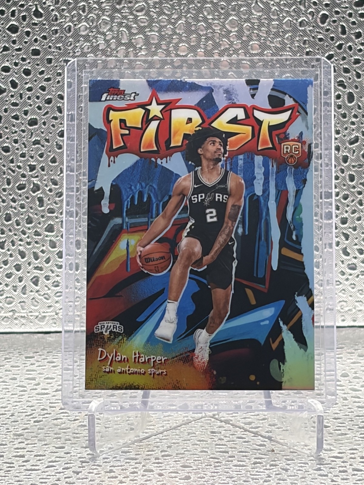 2025-26 Topps Finest - First Dylan Harper #F-2 Refractor (RC)