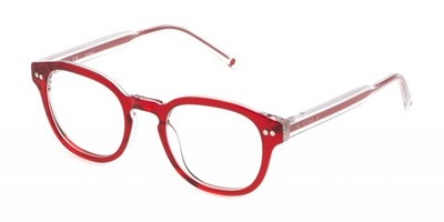 Sting Brille VSJ700 Top rot + Kristall 46/19/130 JUNIOR