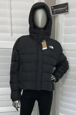 The North Face Womens Baltic Hooded Insulated Puffer Down Jacket - TNF Black NWT