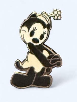 Oswald's Girlfriend Ortensia Vintage Black & White Individual Disney Trading Pin
